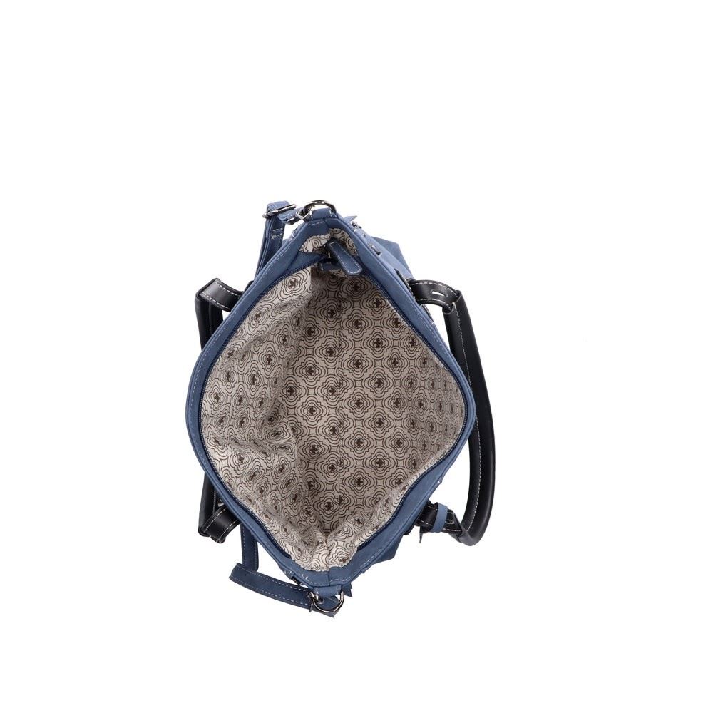 Rieker Damen Shopper Handtasche blau S22 H1083-12 