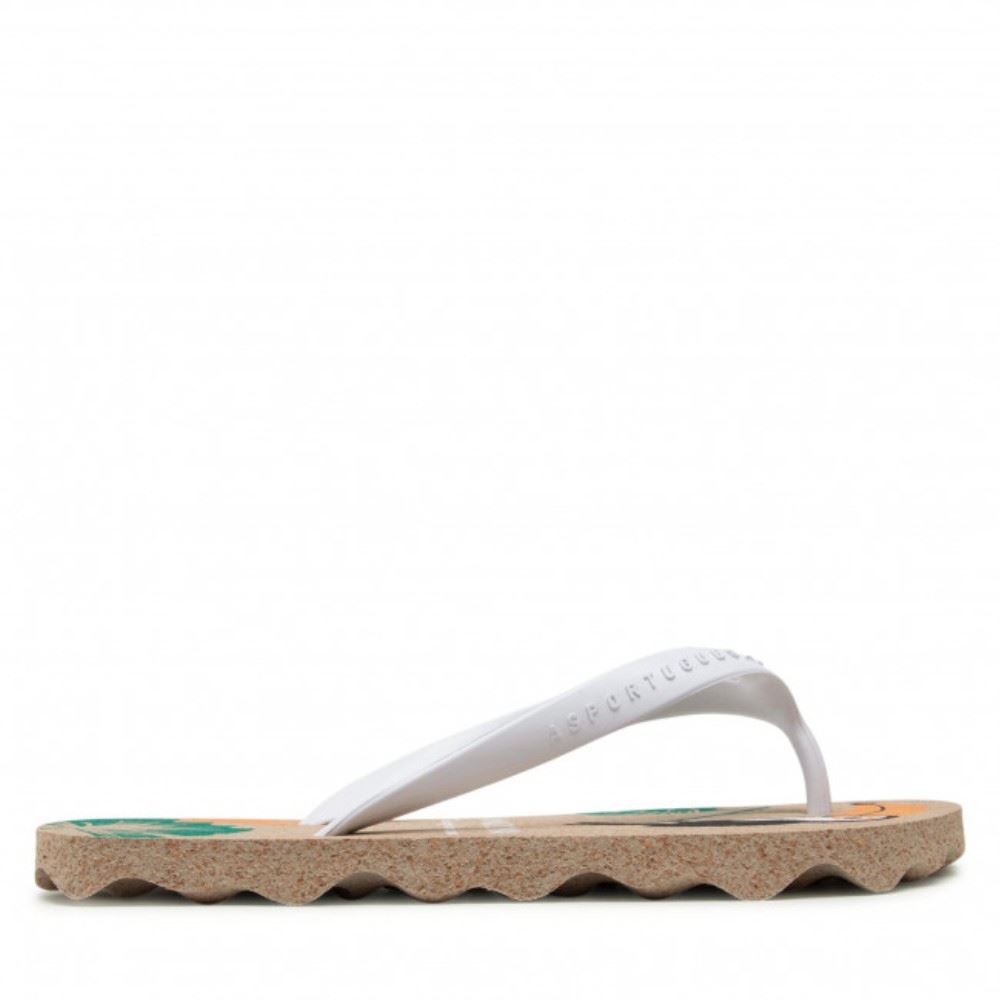 ASPORTUGUESAS Zehentrenner Flipflop Kork nachhaltig kautschuk P018116000 