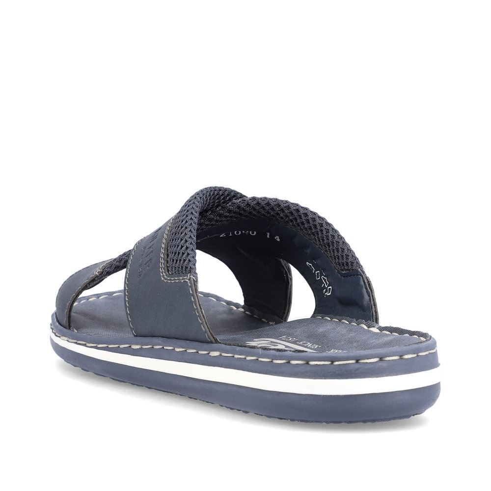 Rieker Herren Pantoletten marineblau S13  21090-14 