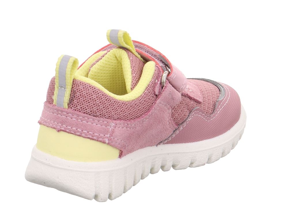 superfit SPORT7 MINI - Rosa/Gelb Sneaker low mit Klettverschluss S13 1-006204-5500 31 | rosa/gelb | 