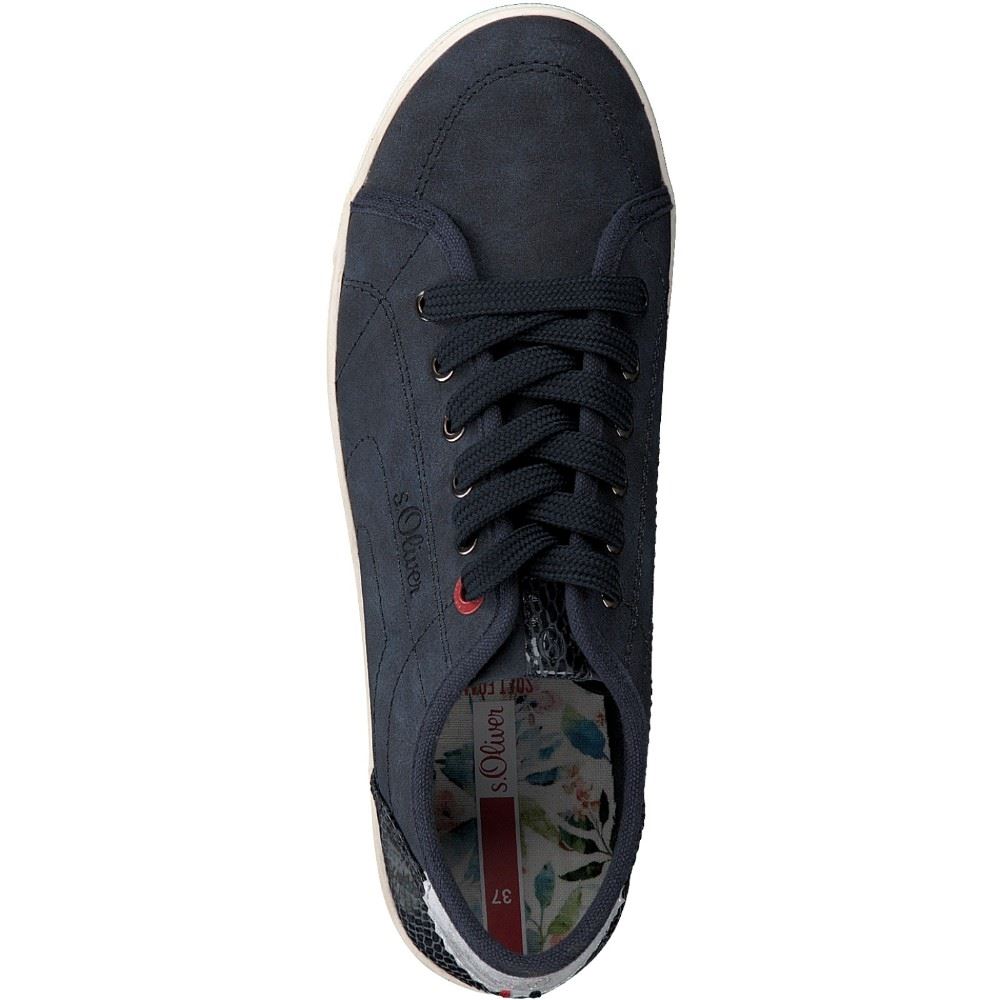 s.Oliver Sneaker Schnürer blau  5-5-23631-24 