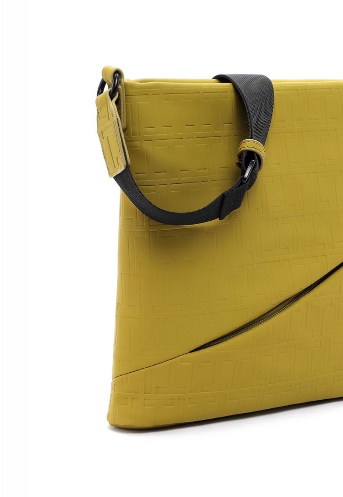 Tamaris Umhängetasche Crossbody-Bag Jella Neopren-Optik gelb S22 32030,966 