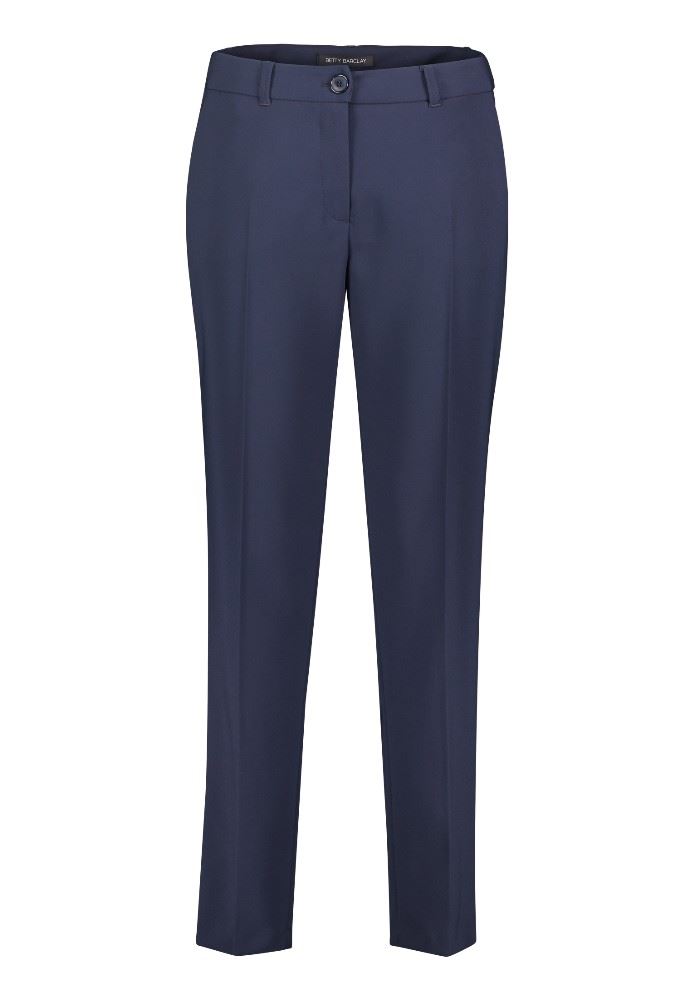 Betty Barclay Hose Businesshose Regular Fit Mid Waist blau S12 65331080 36 | 8345 Dark Sky | 