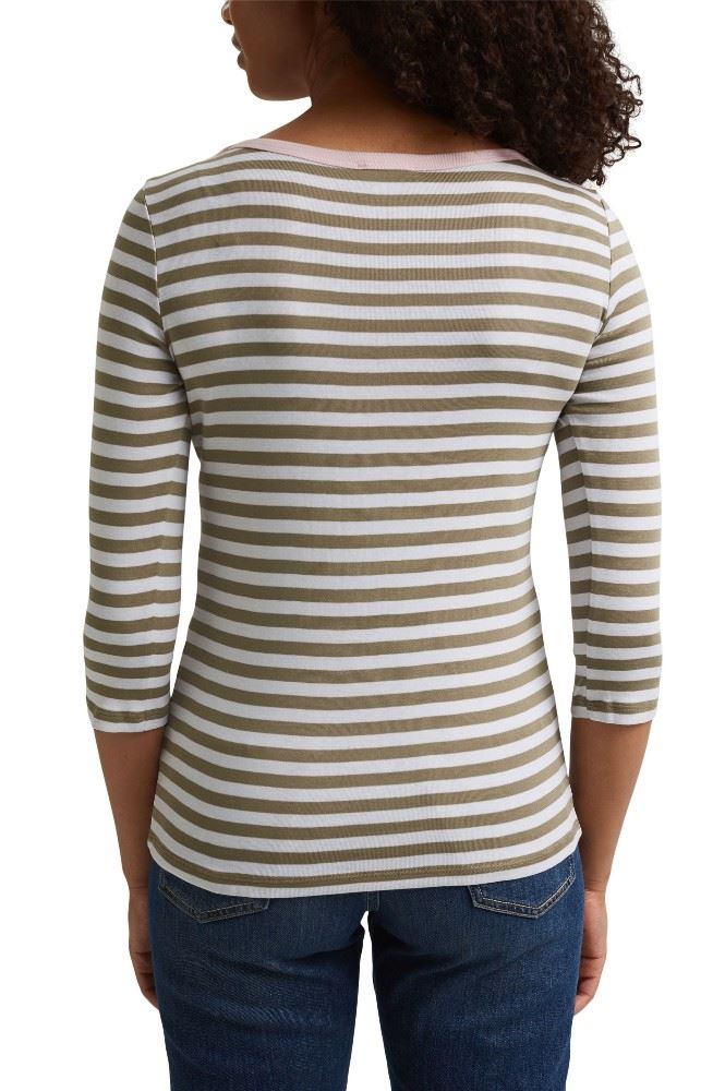 EDC Shirt gestreift U - Boot  991CC1K302 
