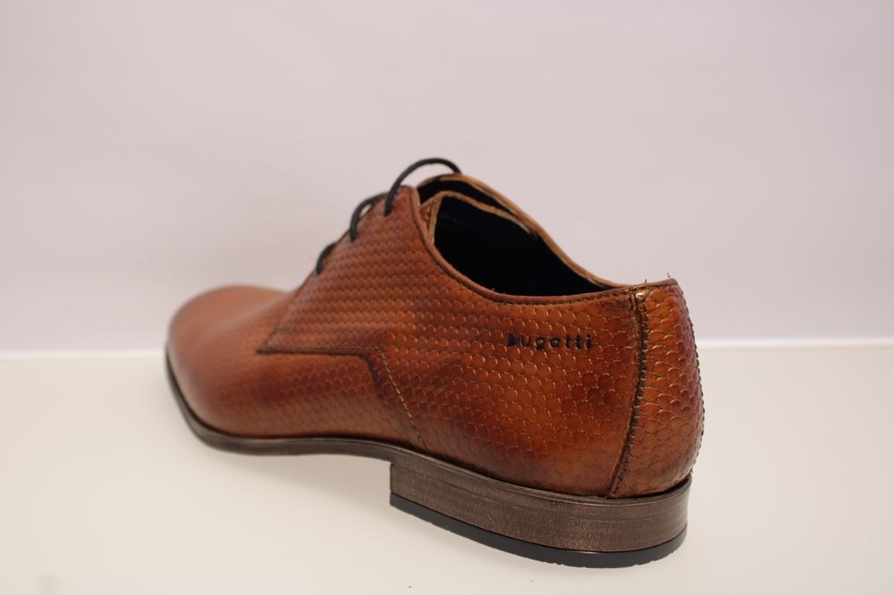 bugatti Herren 311902012100 Derbys braun Schnürschuh 311-90201-210 