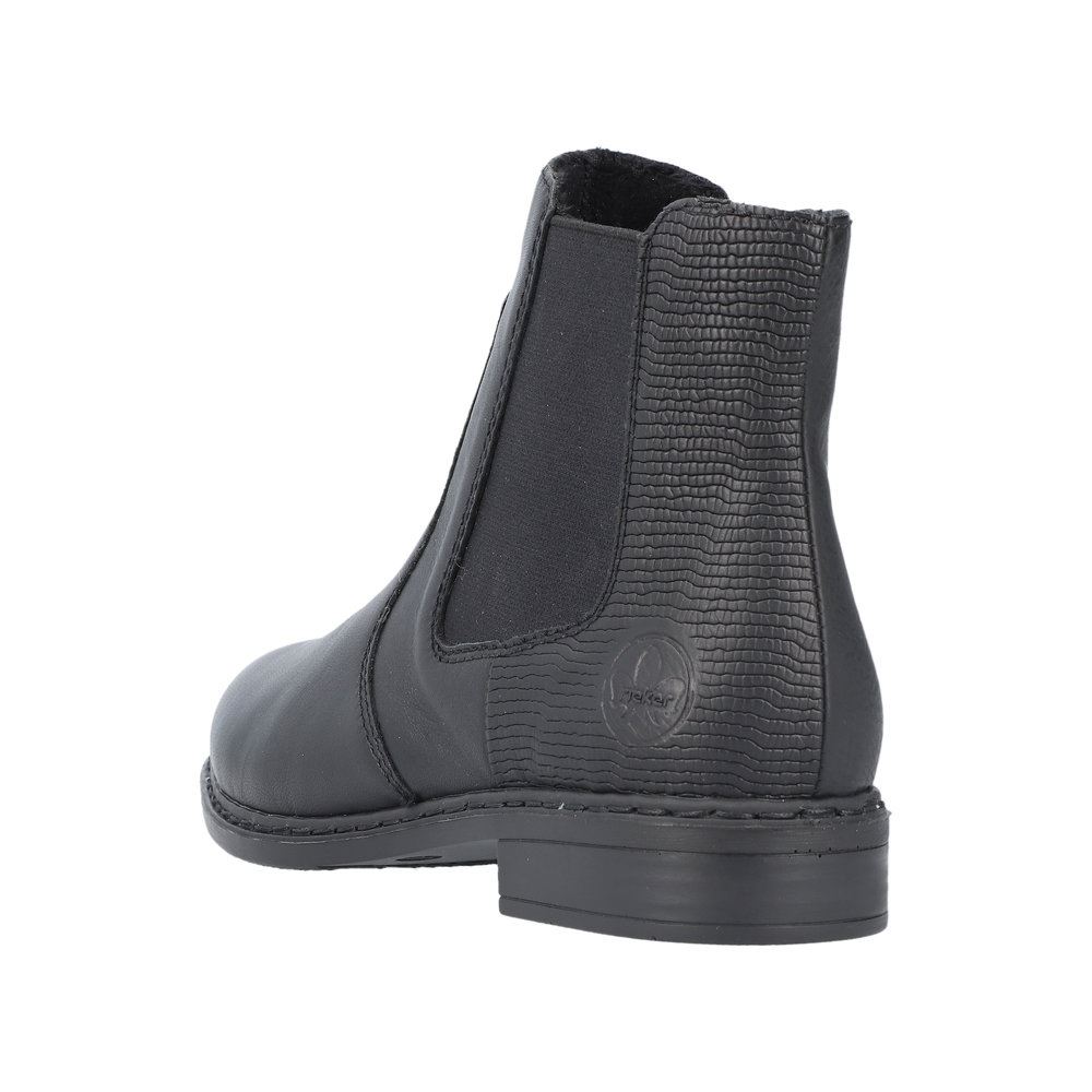 Rieker Antistress Damen Chelsea- Boots Leder schwarz S23 71670-00 