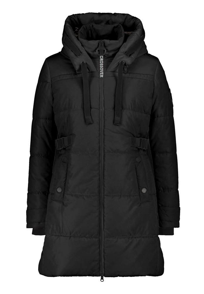 Betty Barclay Outdoorjacke Kapuze rot und schwarz S22 73031544 42 | 9045 Black | 