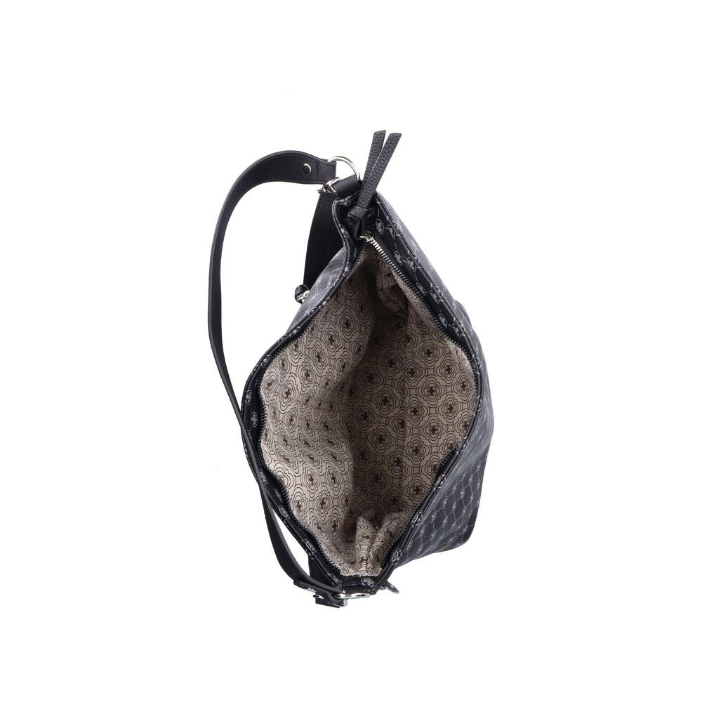 Rieker Handtasche Shopper allover-Logoprint schwarz S22 H1450-00 