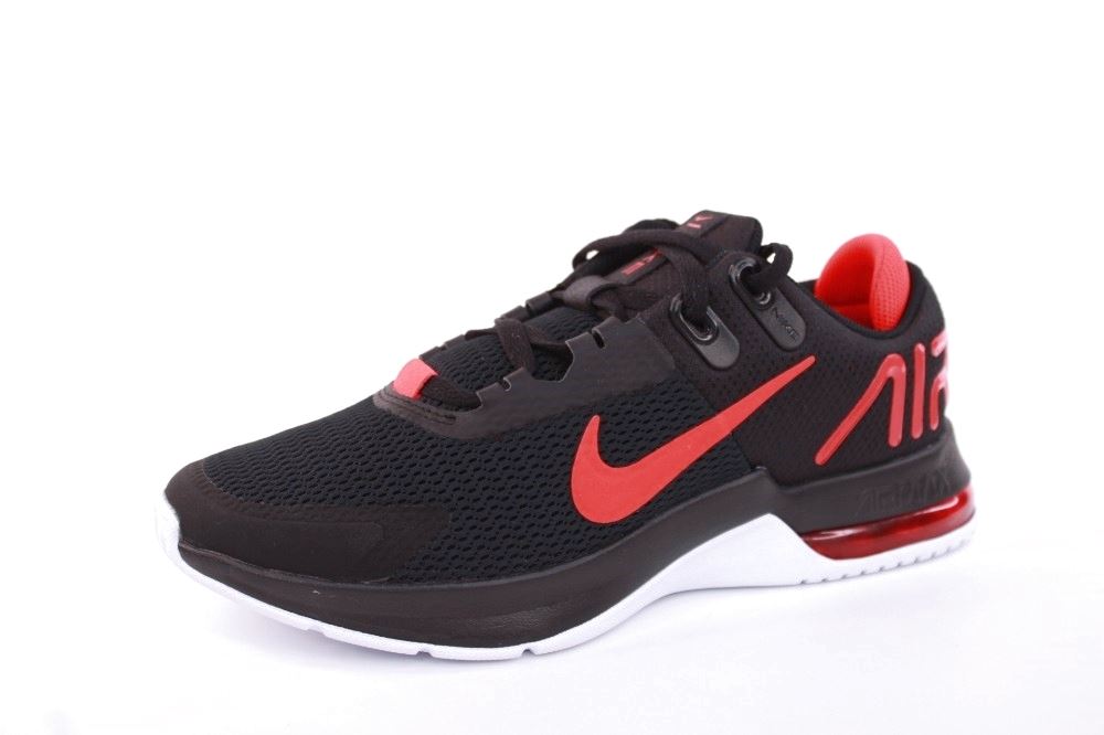 Nike AIR MAX ALPHA TRAINER 4 Herren Sneaker BLACK/ CHILE RED schwarz S12 CW3396 