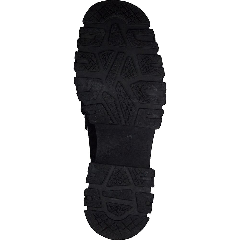 MARCO TOZZI Slipper Loafer Kettendetail  schwarz S22  2-2-24706-29 