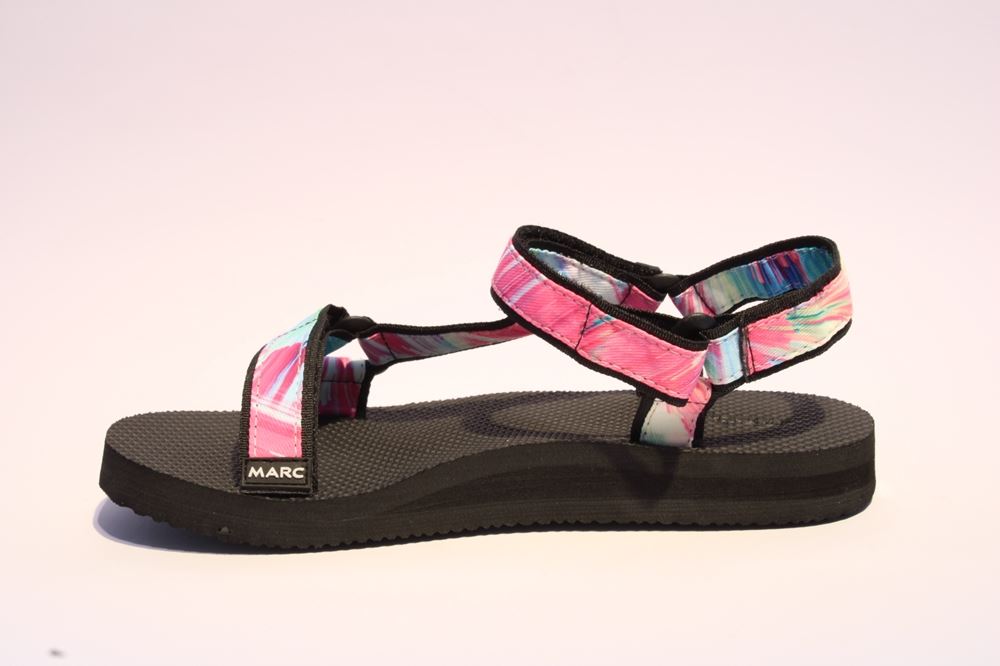 Marc Shoes Damen Sella Sandale, Synthetics Mint-Multi 851001 38 | 01135 mint mult | 
