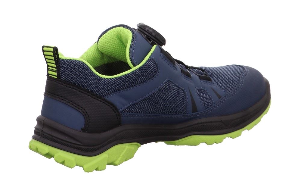 superfit JUPITER BLAU/GRÜN Weit Sneaker GORETEX wasserdicht weite Form 1-009069-8030 