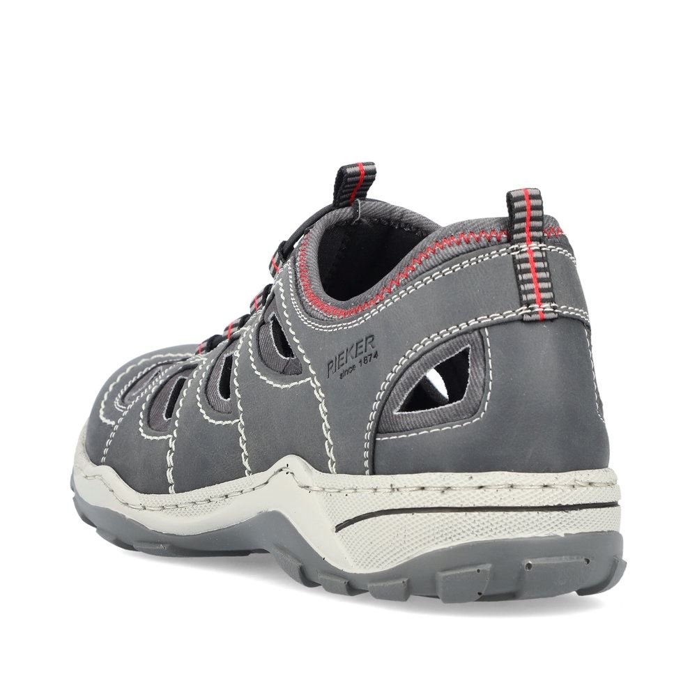 Rieker Herren Slipper mondgrau S13  08065-46 