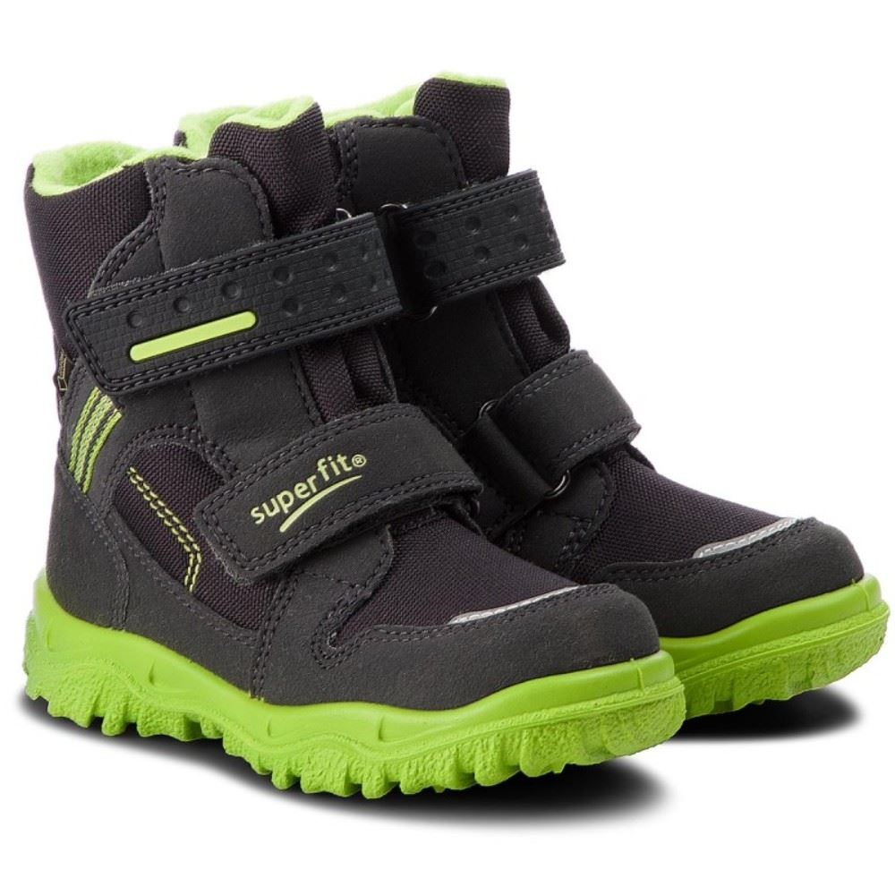 Superfit HUSKY1 GRAUGRÜN Winterstiefel Goretex Kinder 3-09044-20 