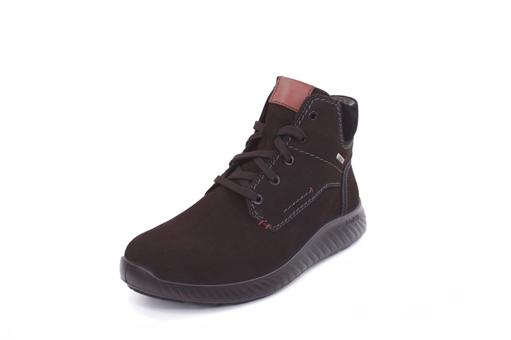 Jomos Herren Stiefelette Leder TEX- Membran Warmfutter Comfortweite H schwarz S22 326901 48 | 0065 schwarz/tu | 