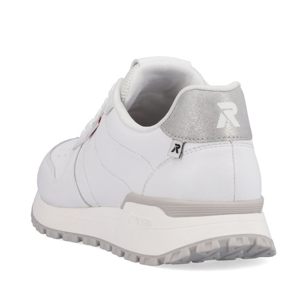 Rieker EVOLUTION Damen Sneaker Leder Wechselfußbett weiß S13 W0600-80 