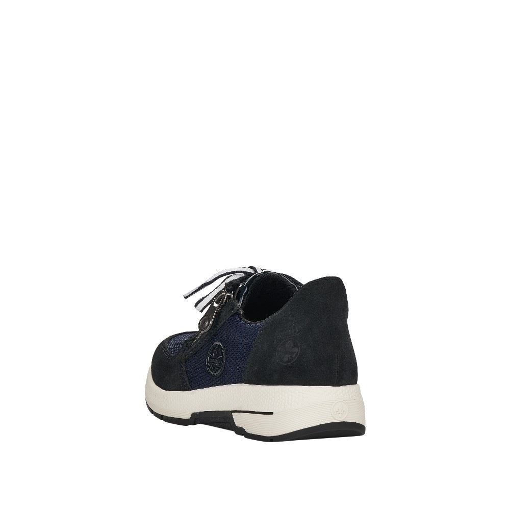 Rieker Antistress Schnürschuh Sneaker blau S12 N8451-14 38 | pazifik/marine/ | F
