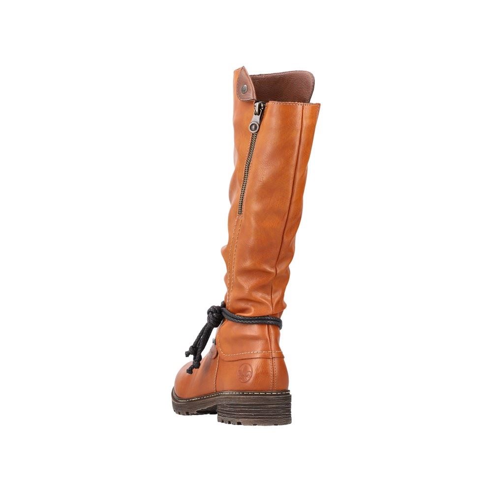 Rieker Antistress Damen Stiefel Langschaft TEX- Membran Warmfutter braun S22  Z4758-24 38 | cayenne/brandy | F