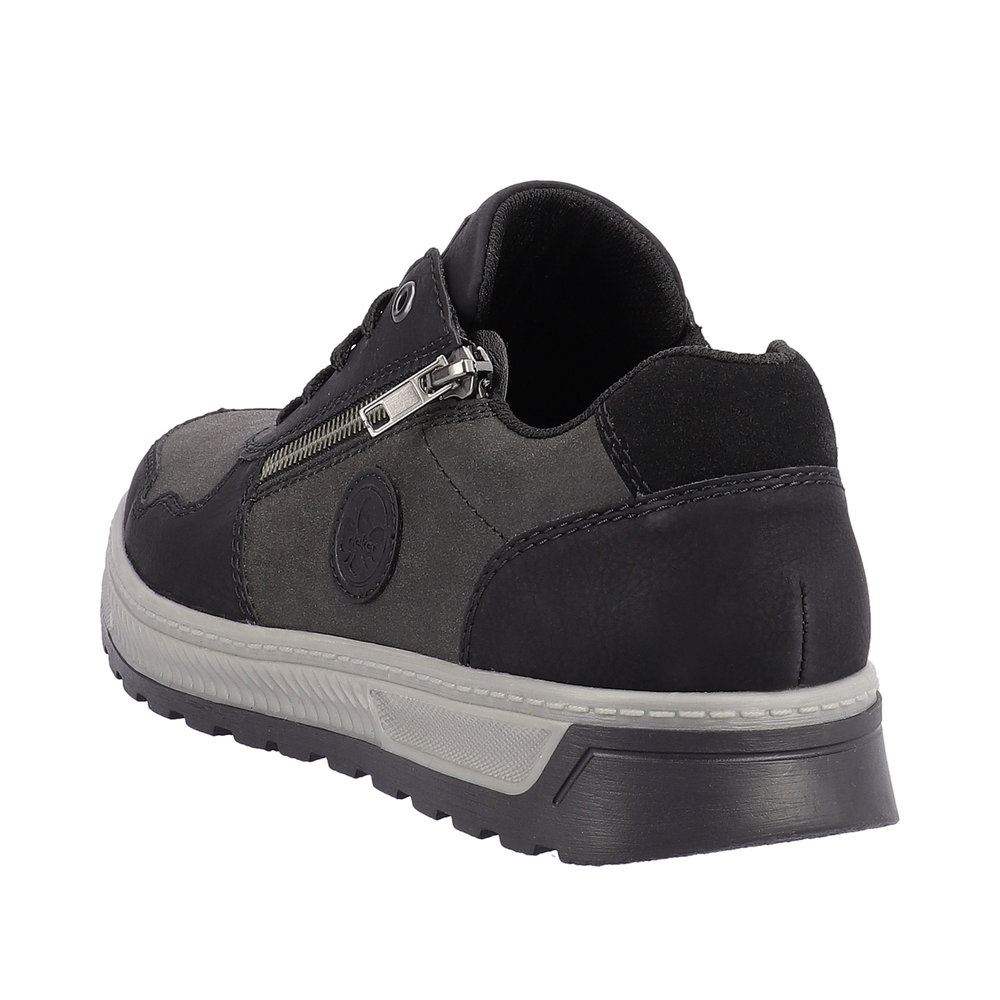 Rieker Antistress Herren Sneaker Schnürschuh Extraweite schwarz S23 37029-00 