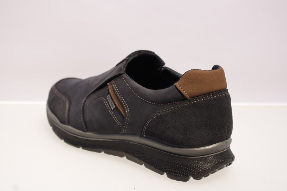 IMAC Slipper blau 603158 41 | notte/cognac | 