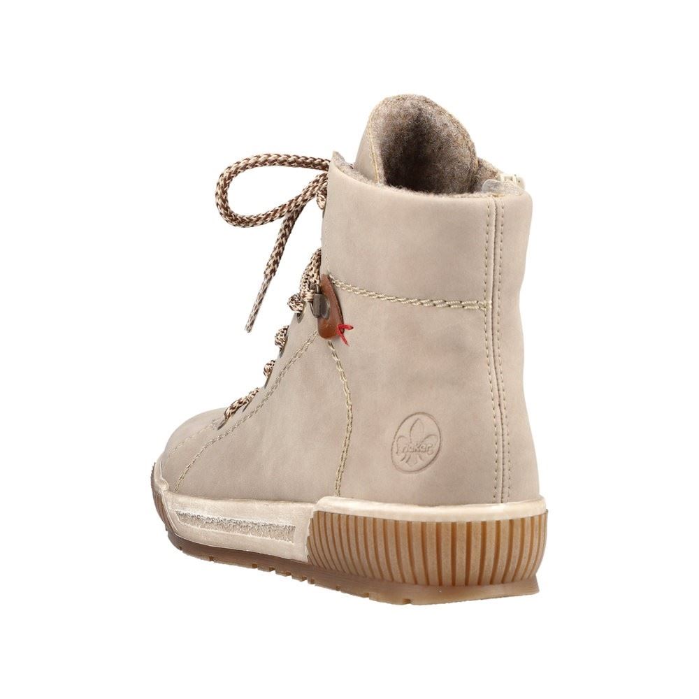 Rieker Antistress Damen Schnürboot Warmfutter beige S22 N0730-64 