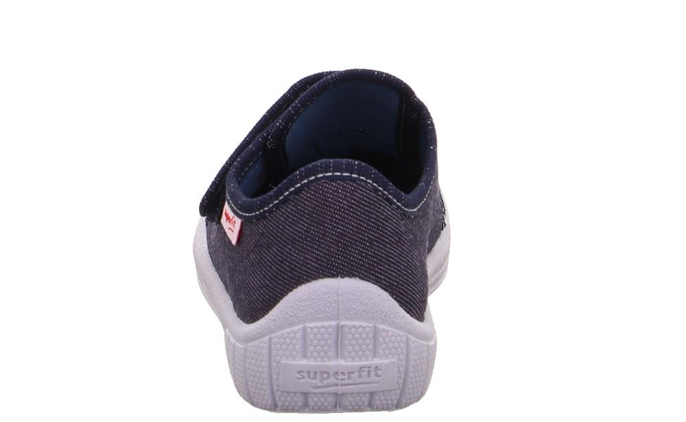superfit Hausschuh BILL blau rot spider 1-000271-8100 