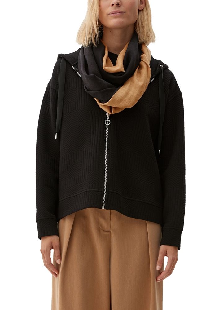s.Oliver Loop-Schal aus Viskose und Baumwolle S22 2121550 OneSize | 2360 ORANGE | 