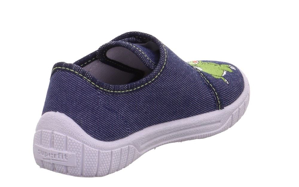superfit Hausschuh BILL BLAU Kroko 1-800278-8040 
