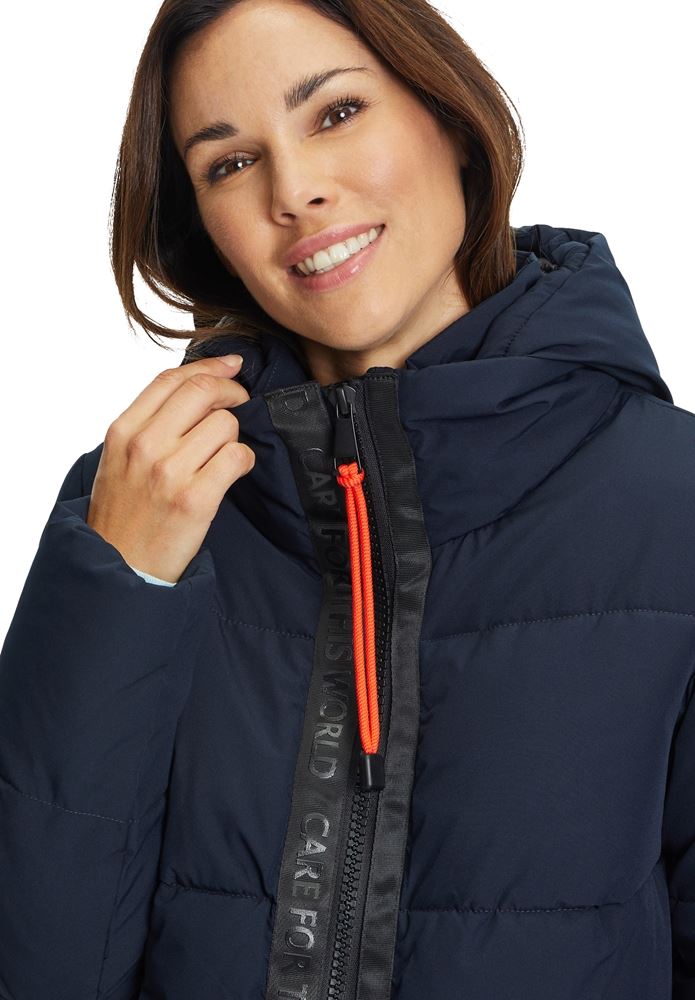 Betty Barclay Steppjacke Kapuze blau S22 73741571 42 | 8538 Deep Navy | 