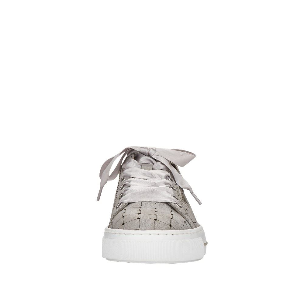 Rieker Antistress Damen Sneaker Plateausohle grafischer Print grau S12  L8811-40 