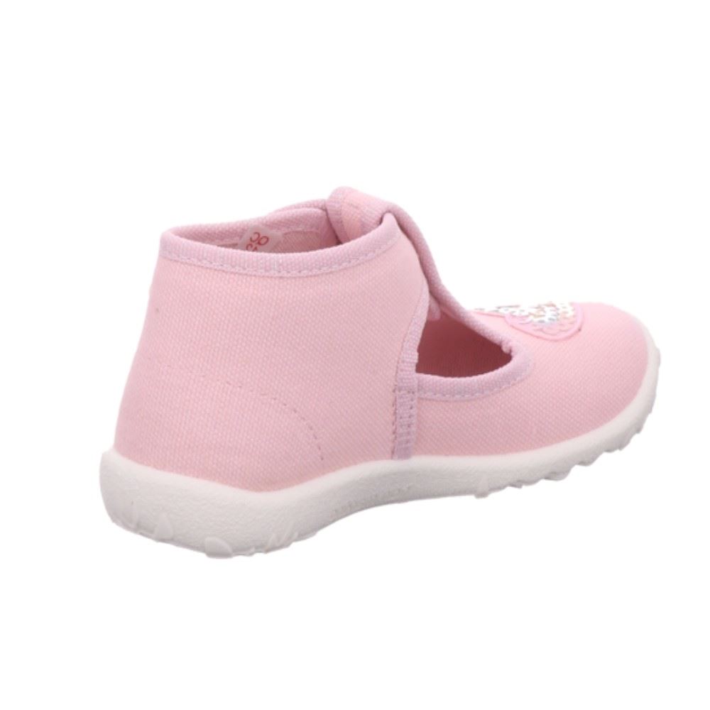 Superfit Mädchen Spotty Hohe Hausschuhe, Pink (Rosa 55) 6-09252-55 23 | 55 rosa | 