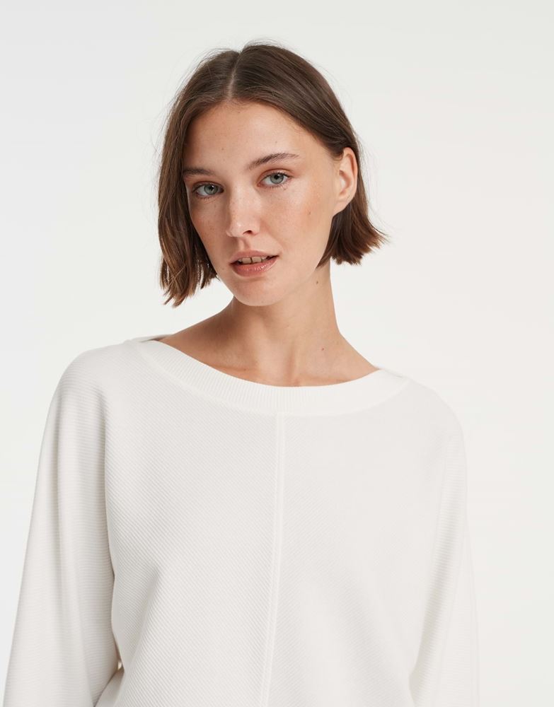 OPUS Sweater Gadna Fledermausärmel weiß S13 10129710989148 44 | 1004 milk | 