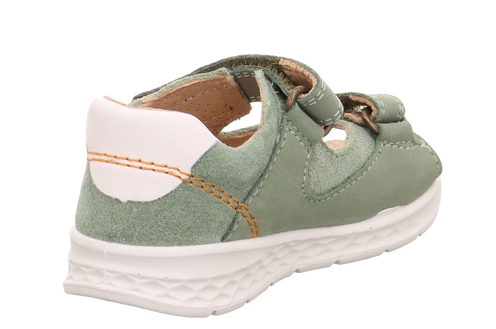 superfit LAGOON Sandale mit Klettverschluss hellgrün/orange S13  1-000510-7500 