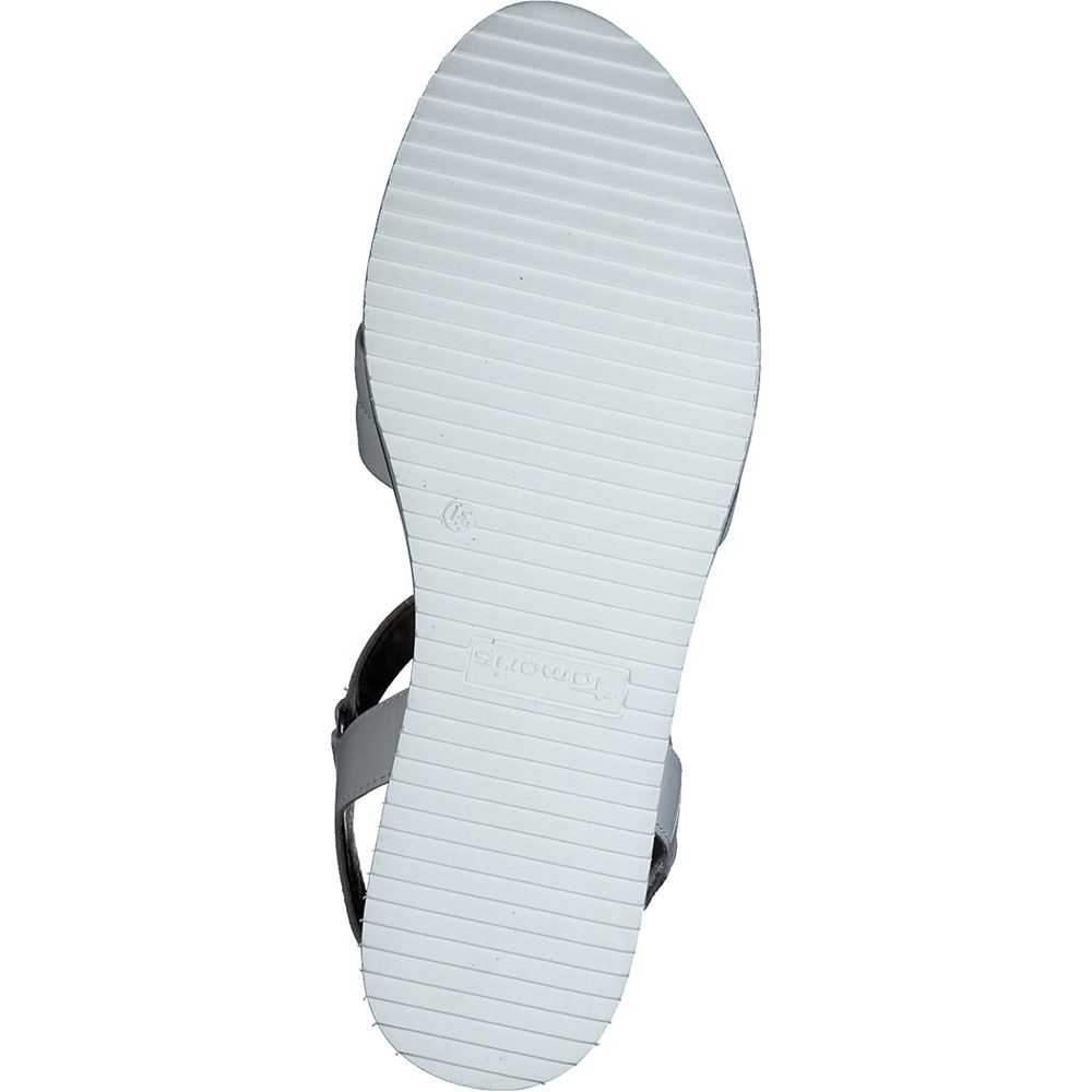 Tamaris Sandalette Leder white S13  1-1-28225-20 