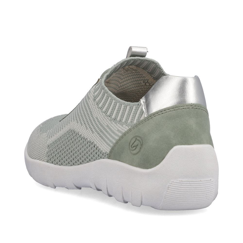 Remonte Damen Slipper mintgrün S13 R3518-52 39 | mint-vanilla/pe | G