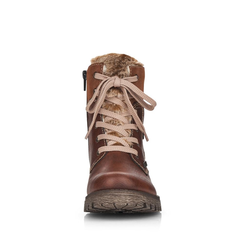 Rieker Antistress Schnürboot Schnürstiefel TEX- Membran braun S21 785G1-23 