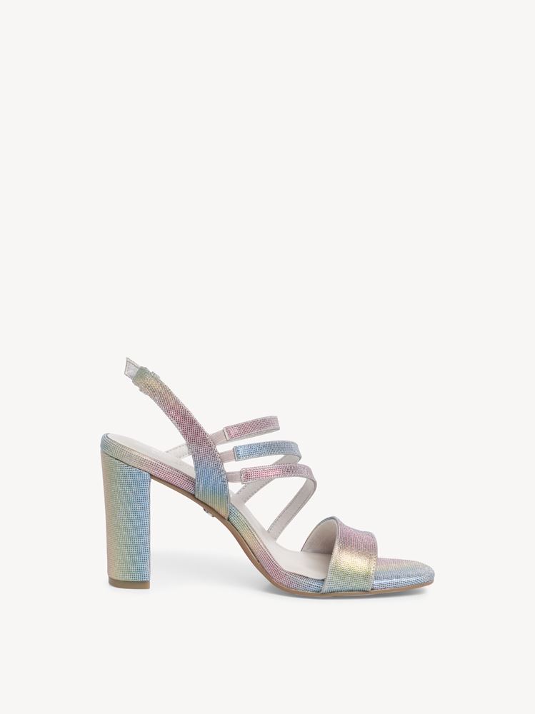 Marco Tozzi Sandalette rainbow metallic S13  2-2-88304-20 