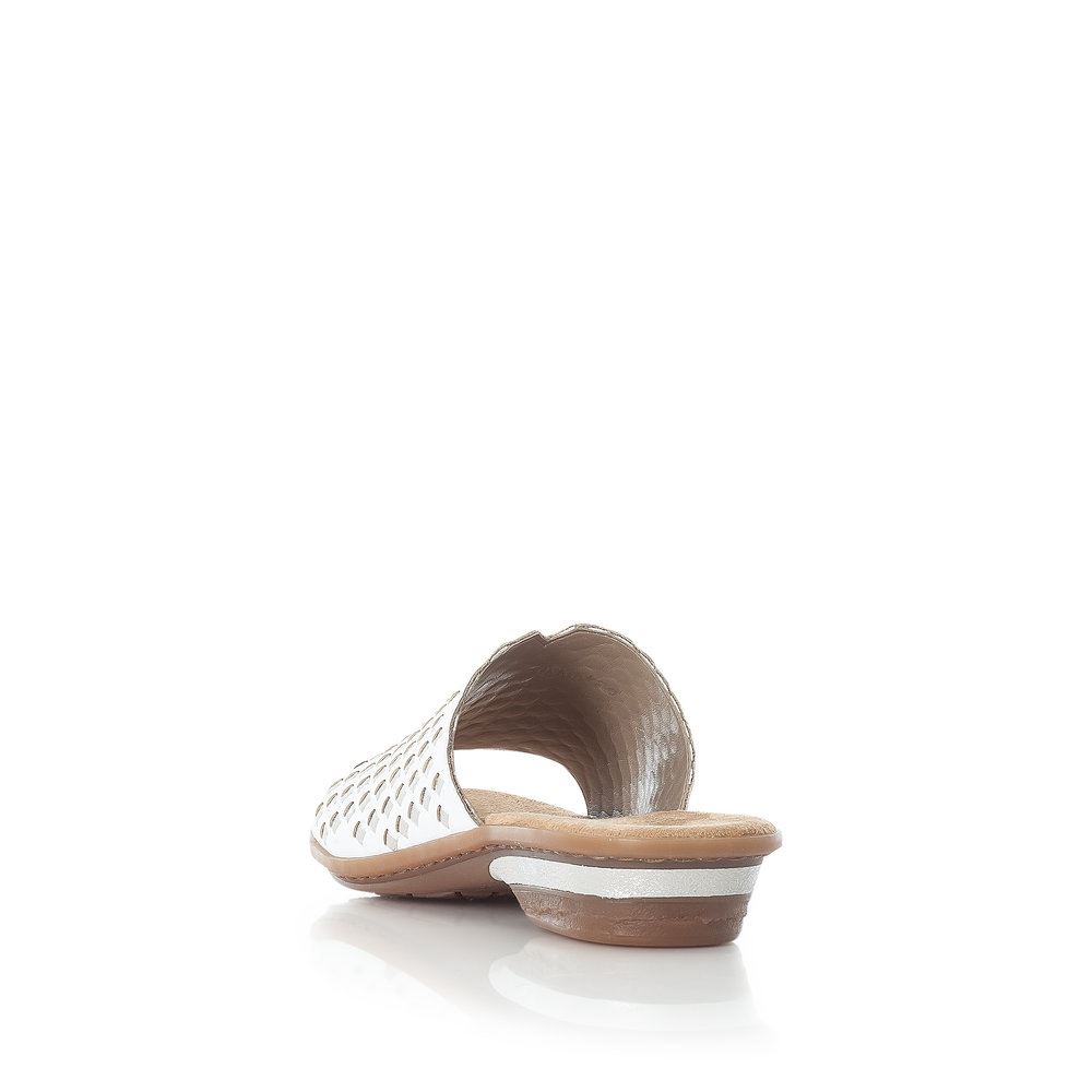 Rieker Pantolette Antistress weiß 63498-80 