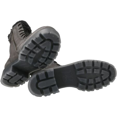 Paul Green Schnürbootie Warmfutter grau 9119-002 