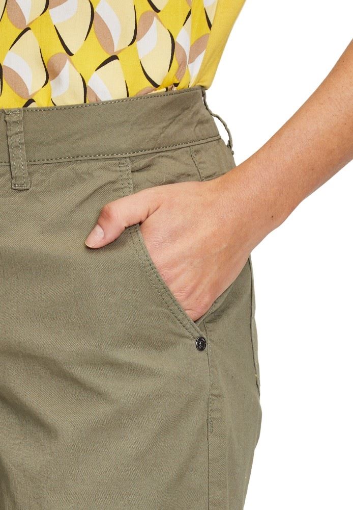 Betty Barclay Shorts Kurze Hose seitliche Eingrifftaschen grün 65351200 