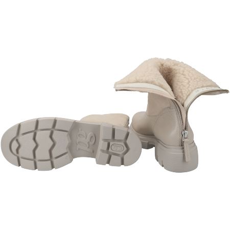 Paul Green Booties Warmfutter Reißverschluss beige S22 9052-002 