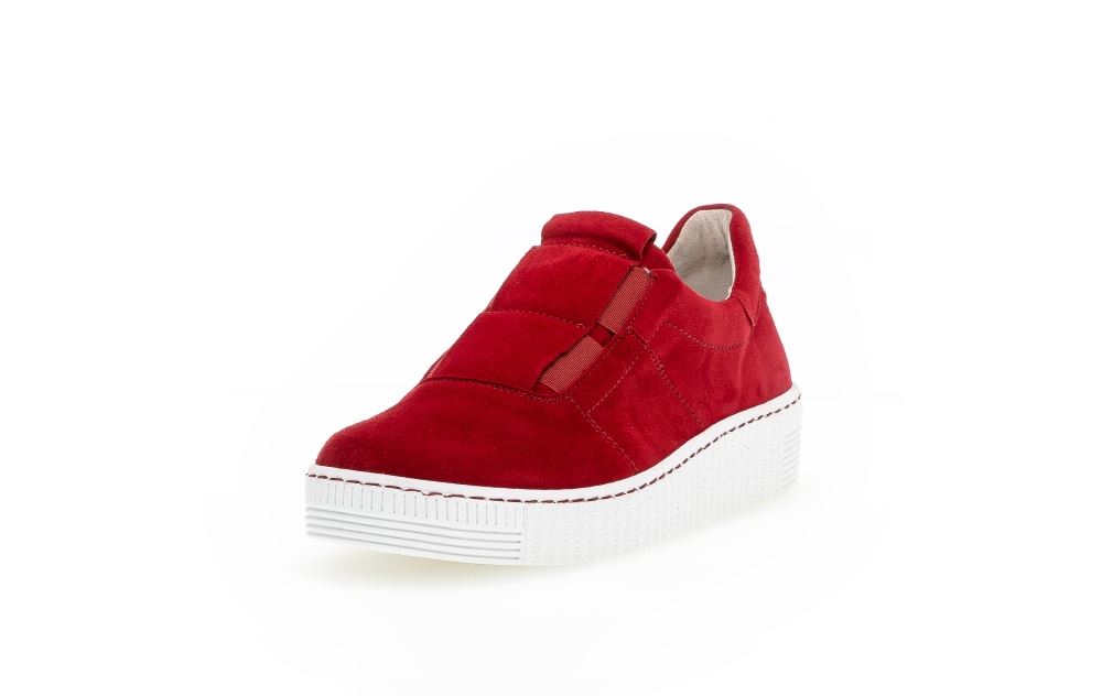 Gabor Sneaker Gummizug rot 43.335.15 6 | rubin | 