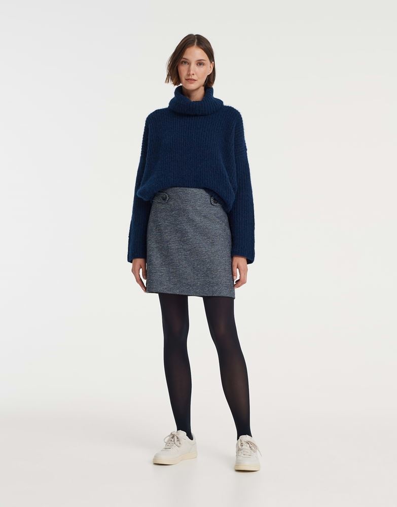 OPUS Minirock Rabae blurred blau S22 1316810976148 36 | 60020 coal blue | 