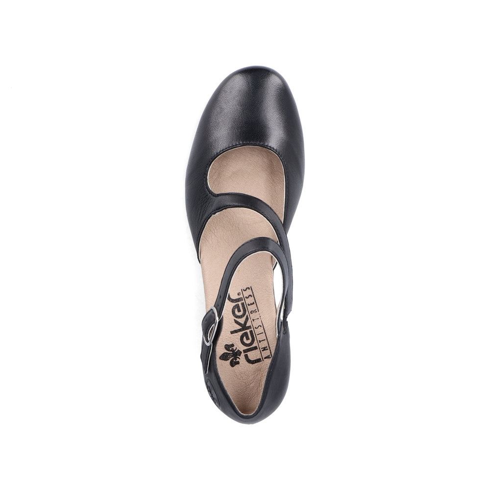 Rieker Damen Pumps glanzschwarz  S13  41780-00 