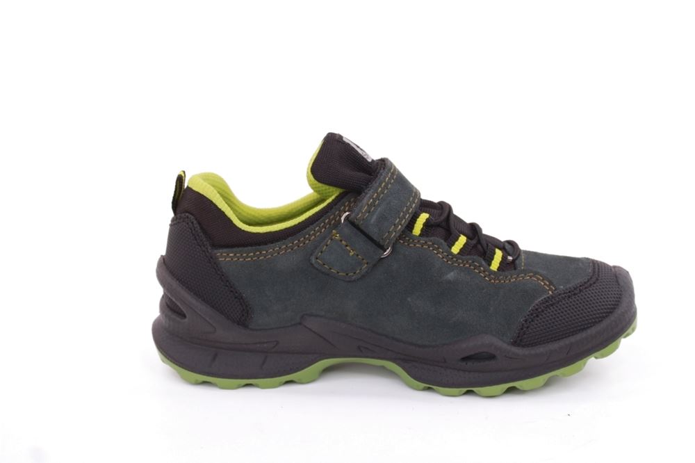IMAC Kinder-Schuh Outdoor- Schuh Klettverschluss TEX- Membran grün, blau. grau S22 282338 33 | d.grün/grün | 