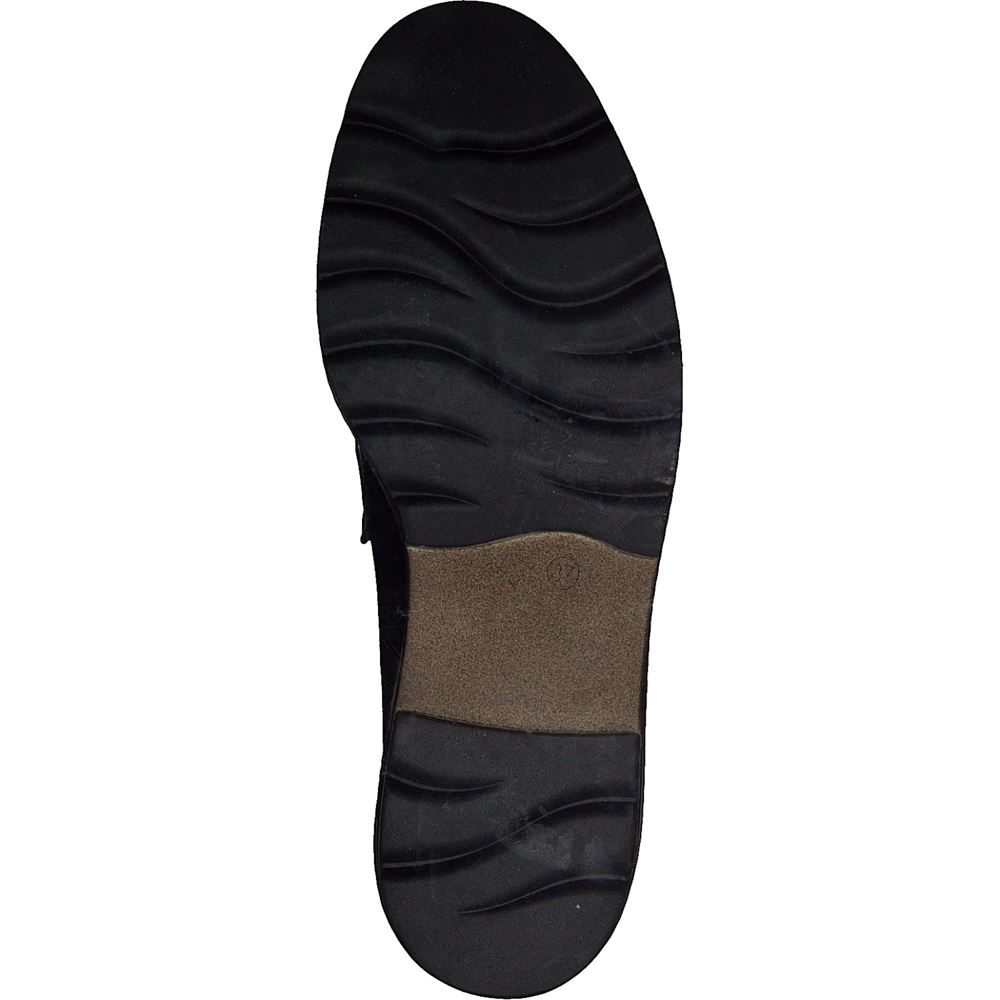 MARCO TOZZI Slipper Loafer Lackoptik schwarz S22 2-2-24704-29 