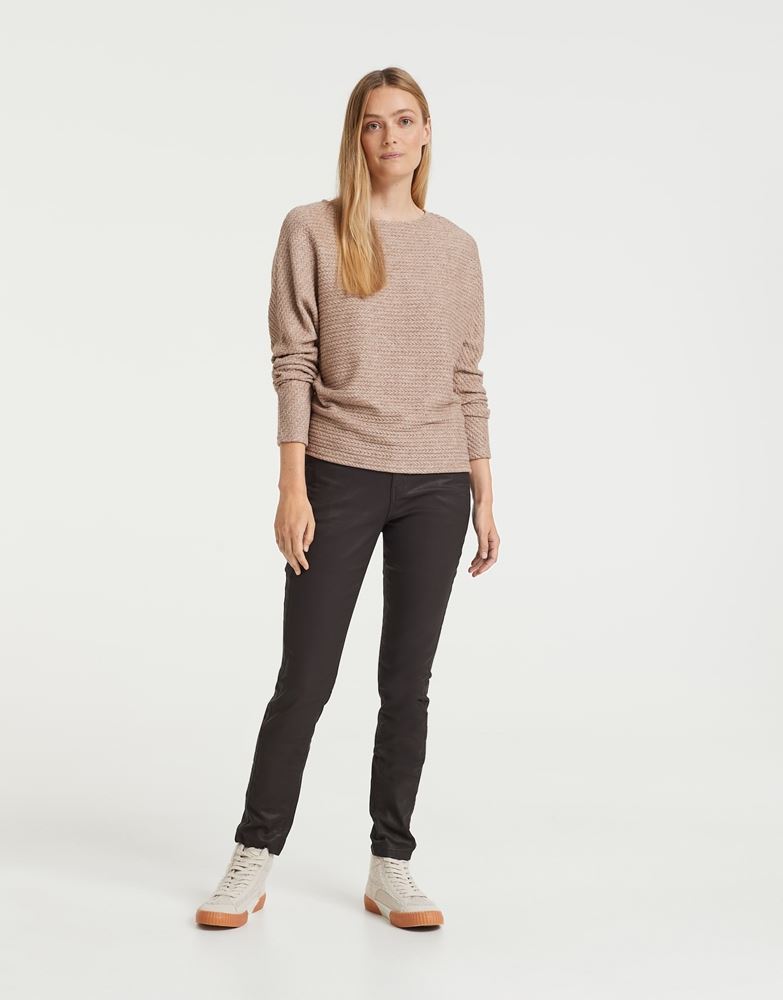 OPUS Sweater Gelai braun S22 10095910758100 44 | 20008 nutmeg | 