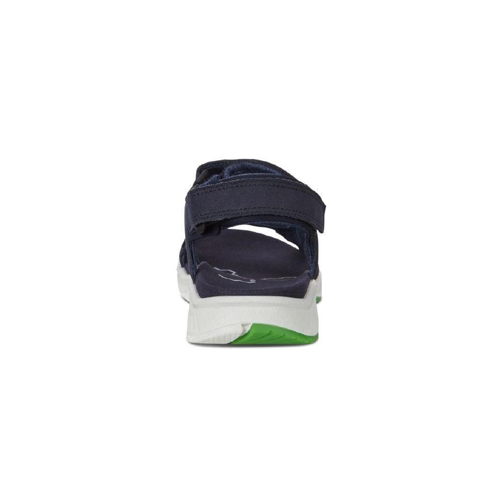 ECCO Trekking Sandale Kinder Navy  X-Trinsic Leder 710623 