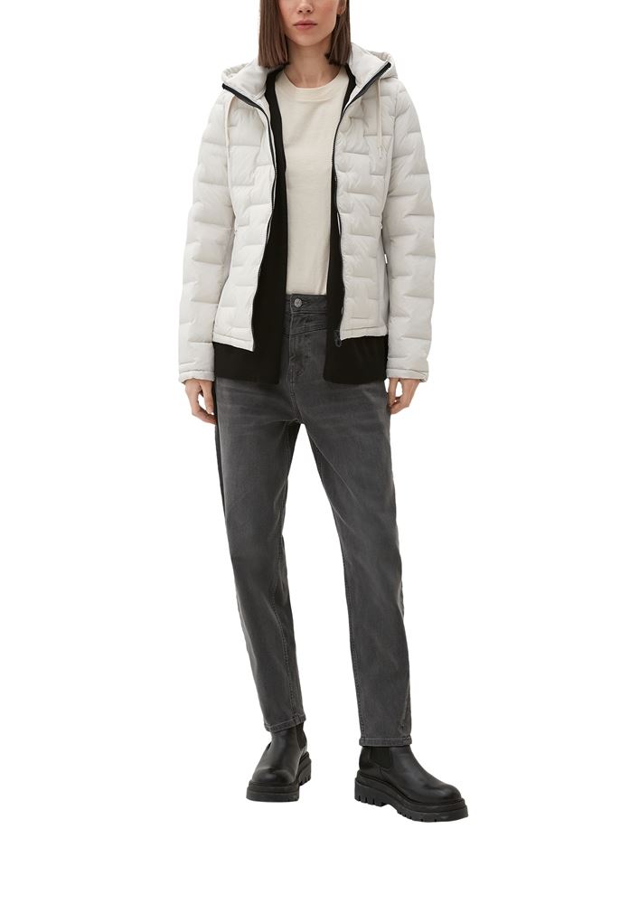 s.Oliver Wattierte Outdoor-Jacke im Fabricmix 13 2124392 