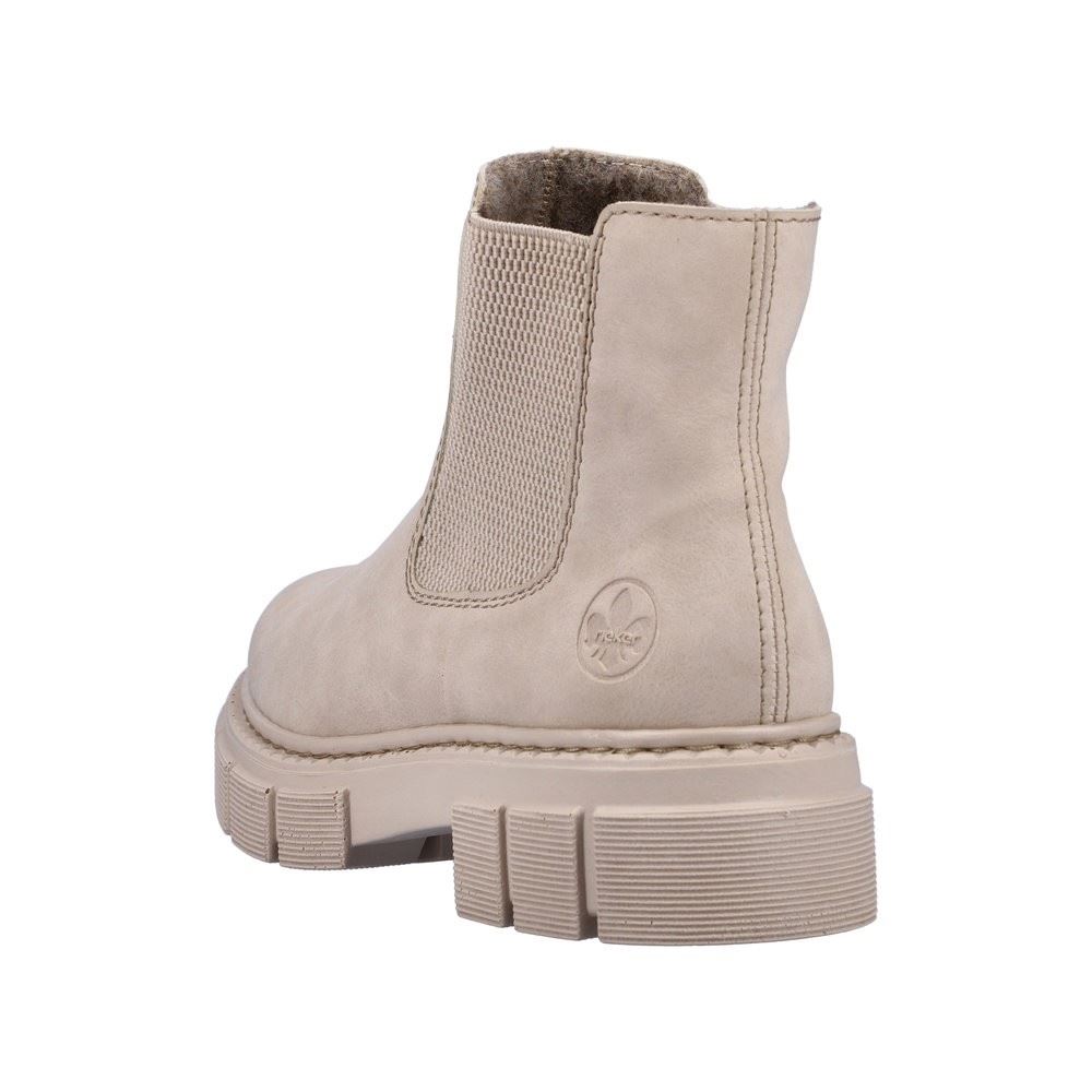 Rieker Antistress Stiefelette Chelsea-Boots beige S22 M3854-62 